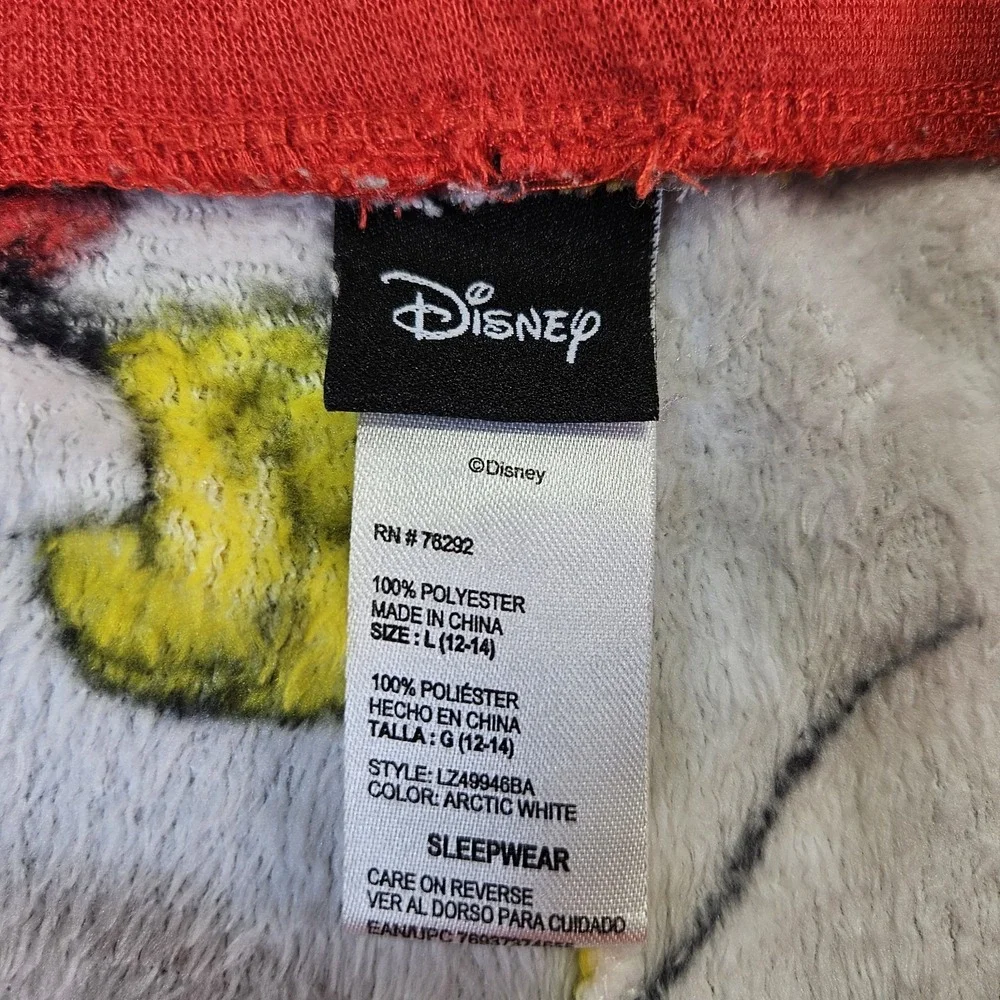 Mickey Mouse Women's Pajamas Bottoms Lounge Size Large L - Picture 2 of 7